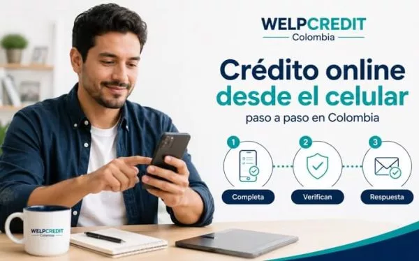 Solicitar crédito online desde el celular en Colombia