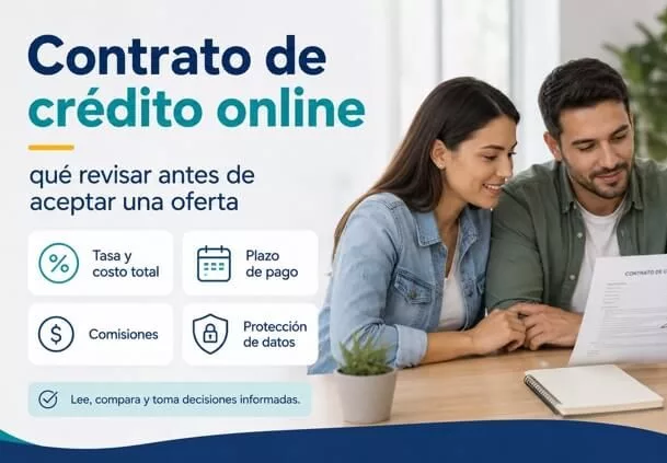 Contrato de crédito online: puntos clave antes de aceptar Contrato de crédito online: puntos clave antes de aceptar