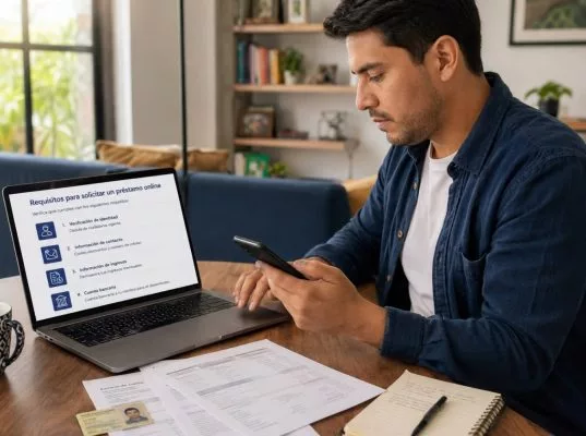 Préstamo online en Colombia: requisitos y documentos