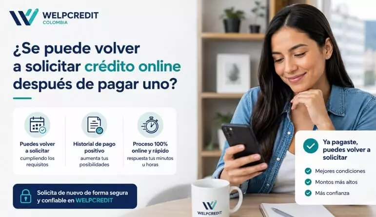 ¿Se puede volver a solicitar crédito online después de pagar uno? ¿Se puede volver a solicitar crédito online después de pagar uno?