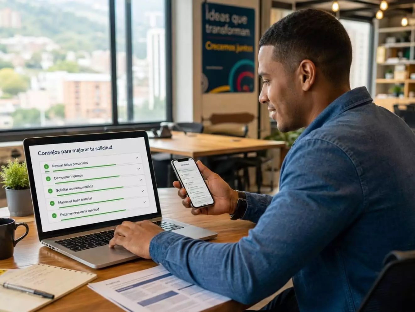 Cómo aumentar las posibilidades de aprobación de un préstamo online