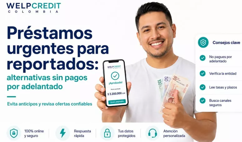 Préstamos urgentes para reportados: alternativas sin pagos por adelantado Préstamos urgentes para reportados: alternativas sin pagos por adelantado