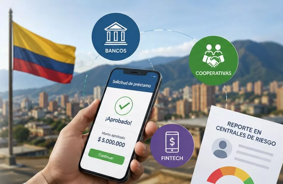 ¿Bancos, fintech o cooperativas prestan a reportados?