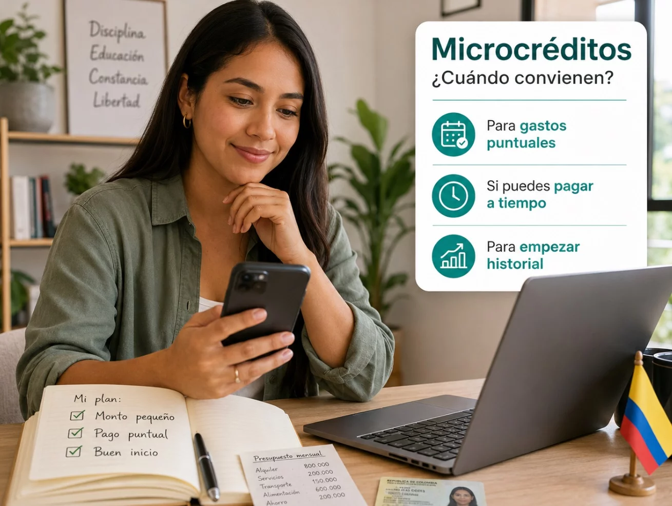 Microcréditos para crear historial: cuándo sí convienen Microcréditos para crear historial: cuándo sí convienen