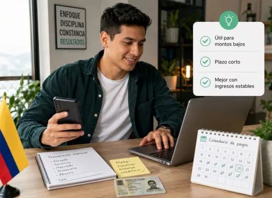Microcréditos para empezar vida crediticia: cuándo convienen
