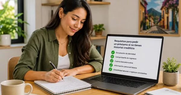 Requisitos para pedir un préstamo si no tienes historial crediticio