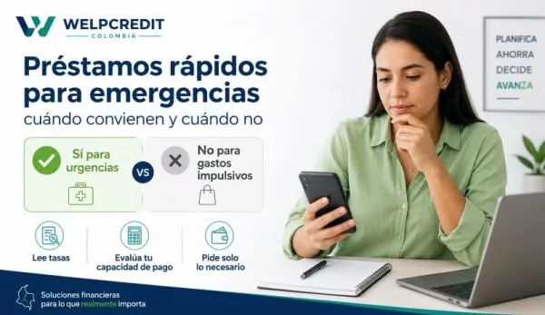 Préstamos rápidos para emergencias: cuándo convienen y cuándo no