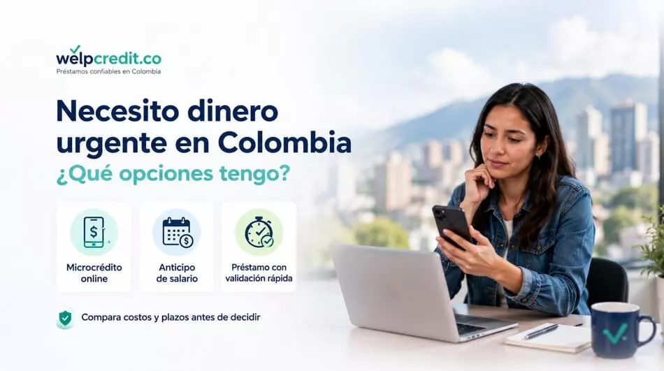 Dinero urgente en Colombia: opciones rápidas y seguras Dinero urgente en Colombia: opciones rápidas y seguras