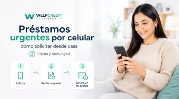 Préstamos urgentes por celular en Colombia desde casa