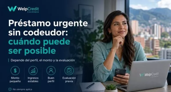Préstamo urgente sin codeudor: cuándo puede ser posible