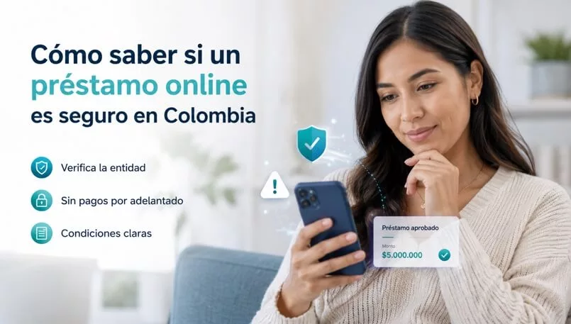 Préstamos online seguros en Colombia: señales para evitar fraudes