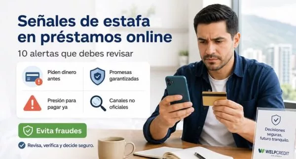 Cómo detectar estafas en préstamos online: 10 señales clave