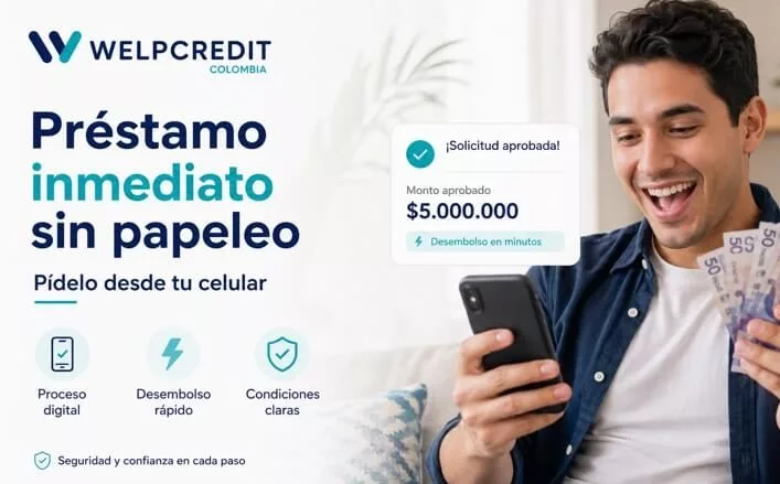 Préstamos sin papeleo desde el celular en Colombia Préstamos sin papeleo desde el celular en Colombia