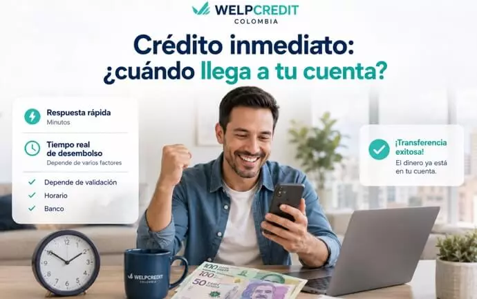 Desembolso de crédito inmediato: tiempos y solicitud online Desembolso de crédito inmediato: tiempos y solicitud online