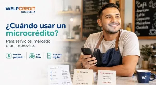 Microcrédito para pagar servicios