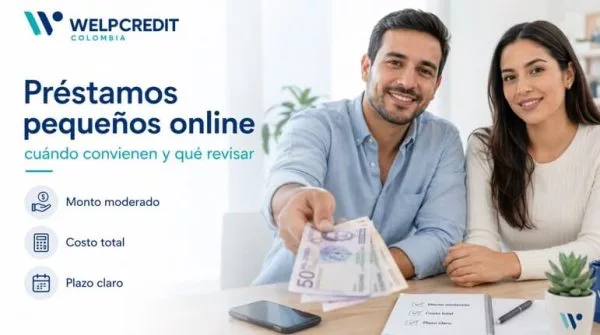 Préstamos pequeños online: cuándo convienen y qué revisar antes de aceptar