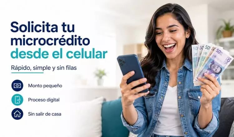 Microcréditos por celular: solicita desde casa sin filas Microcréditos por celular: solicita desde casa sin filas