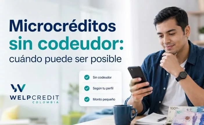 Microcréditos sin codeudor en Colombia Microcréditos sin codeudor en Colombia